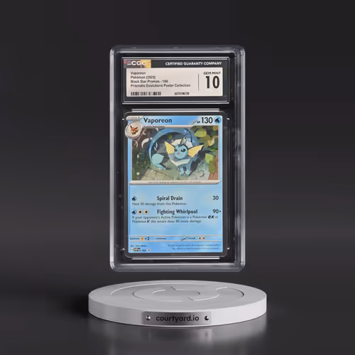2023 Black Star Promos - Scarlet & Violet SVP EN #168 Vaporeon - Prismatic Evolutions Poster Collect