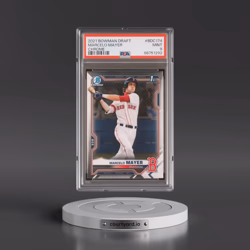 2021 Bowman Draft #BDC174 Marcelo Mayer - Chrome (PSA 9 MINT)