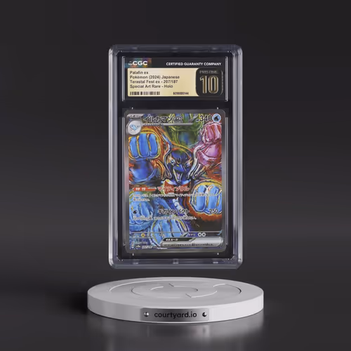 2024 High Class Pack: Terastal Fest ex - sv8a #207/187 Palafin ex - Special Art Rare Holo (CGC 10 PR