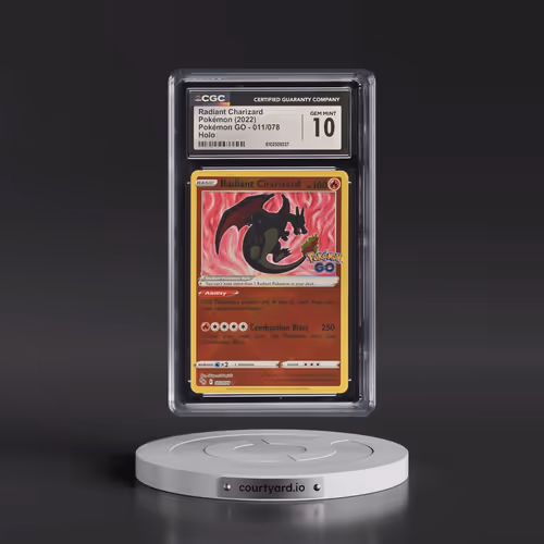2022 Pokémon GO #011/078 Radiant Charizard - Holo (CGC 10 GEM MINT)