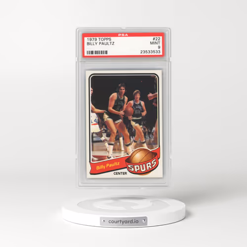 1979 Topps #22 Billy Paultz (PSA 9 MINT)