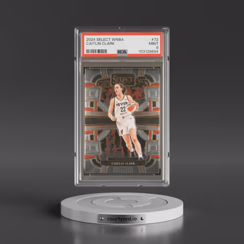 2024 Panini Select WNBA #72 Caitlin Clark (PSA 9 MINT)