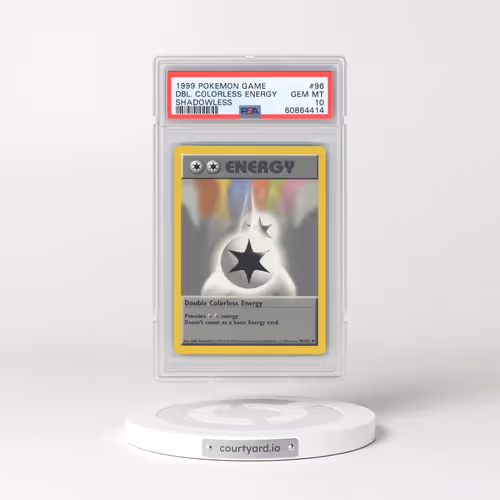 1999 Pokémon Game #96 Double Colorless Energy - Shadowless (PSA 10 GEM MINT)