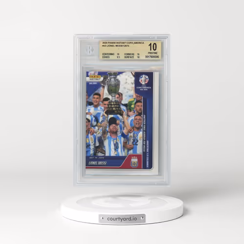 2024 Panini Instant Copa America #43 Lionel Messi/12674 (BGS 10 PRISTINE)