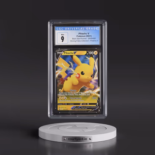2017 Black Star Promos - Sword & Shield #SWSH061 Pikachu V - Shining Fates Pikachu V Collection (Hol