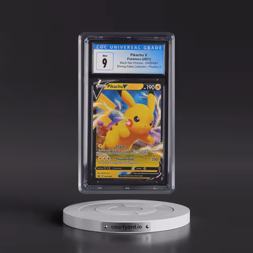 2017 Black Star Promos - Sword & Shield #SWSH061 Pikachu V - Shining Fates Pikachu V Collection (Hol