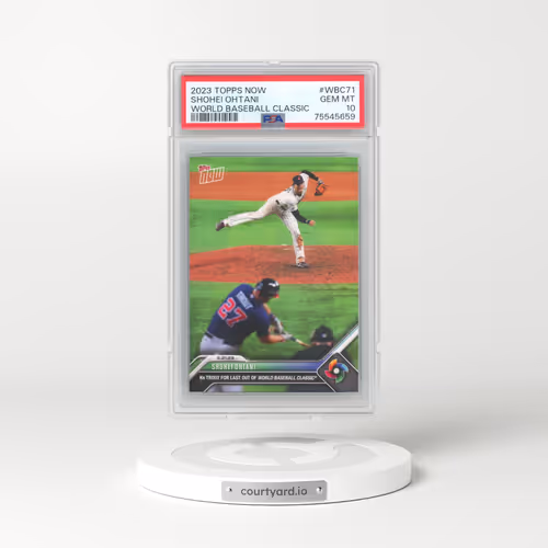 2023 Topps Now World Baseball Classic #WBC71 Shohei Ohtani (PSA 10 GEM MINT)