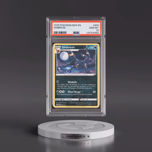 2025 Pokémon M24 EN-Mcdonald's Collection #009 Umbreon (PSA 10 GEM MINT)