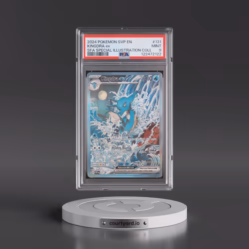 2024 Pokémon Svp EN-SV Black Star Promo #131 Kingdra EX - Holo Shrouded Fable Special Illustration C
