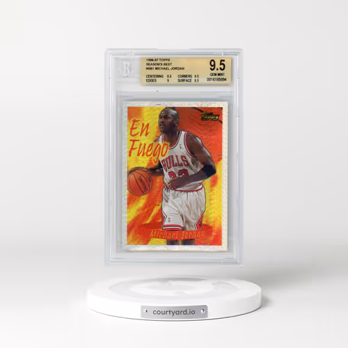 1996 Topps Season's Best #1 Michael Jordan (BGS 9.5 GEM MINT)
