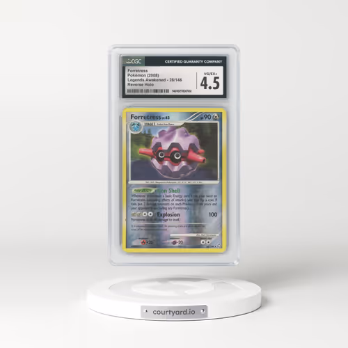 2008 Legends Awakened #28/146 Forretress - Reverse Holo (CGC 4.5 VG-EX+)