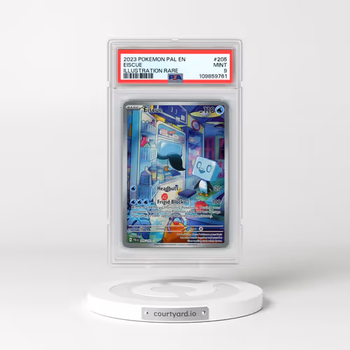 2023 Pokémon Pal EN-Paldea Evolved #205 Eiscue - Illustration Rare (PSA 9 MINT)