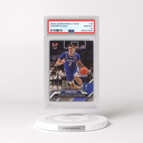 2024-25 Bowman U Now #16 Cooper Flagg (PSA 10 GEM MINT)