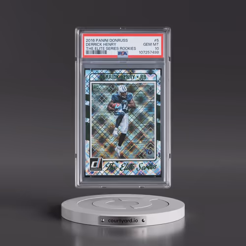 2016 Panini Donruss the Elite Series Rookies #5 Derrick Henry (PSA 10 GEM MINT)