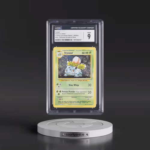 2023 Pokémon CLV-Trading Card Game Classic Venusaur & Lugia EX Deck #002 Ivysaur (CGC 9 MINT)