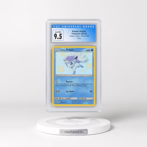 2019 Hidden Fates #SV8/SV94 Alolan Vulpix - Holo (CGC 10 GEM MINT)