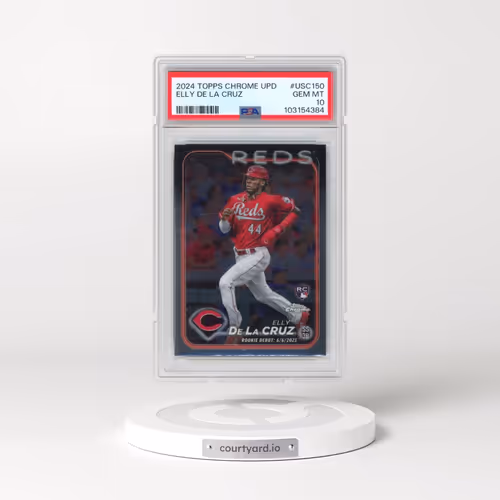 2024 Topps Chrome Update #USC150 Elly de La Cruz (PSA 10 GEM MINT)