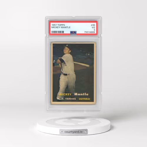 1957 Topps #95 Mickey Mantle (PSA 3 VG)
