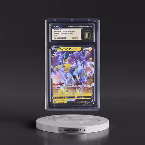 2022 VSTAR Universe #038/172 Raikou V - Holo (CGC 10 PRISTINE)