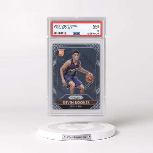 2015 Panini Prizm #308 Devin Booker (PSA 9 MINT)