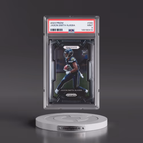 2023 Panini Prizm #390 Jaxon Smith-Njigba (PSA 9 MINT)