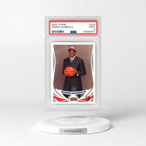 2004 Topps #229 Andre Iguodala (PSA 9 MINT)
