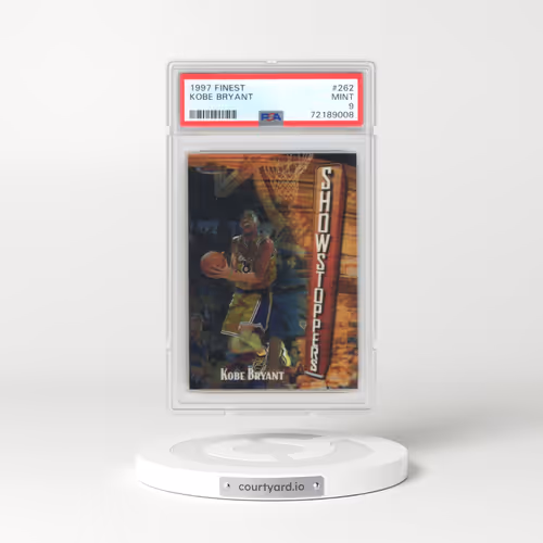 1997 Finest #262 Kobe Bryant (PSA 9 MINT)