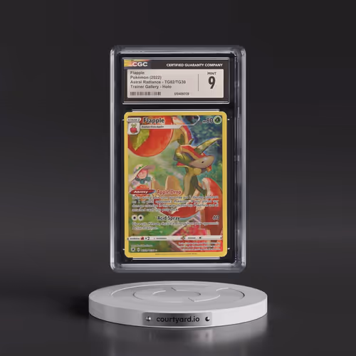2022 Astral Radiance #TG02/TG30 Flapple - Trainer Gallery Holo (CGC 9 MINT)