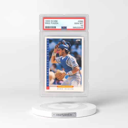 1993 Score #286 Mike Piazza (PSA 10 GEM MINT)