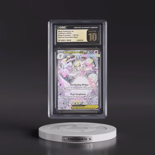 2025 Pokémon Meg EN-Mega Evolution #178 Mega Gardevoir EX - Holo Special Illustration Rare (CGC 10 P