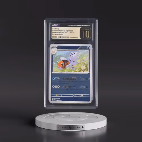 2023 Pokémon Card 151 #119/165 Seaking - Reverse Holo Poké Ball (CGC 10 PRISTINE)