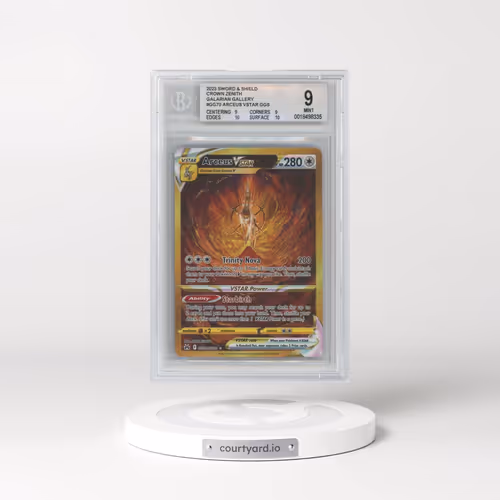 2023 Crown Zenith #GG70 Arceus VSTAR - Galarian Gallery Holo (BGS 9 MINT)