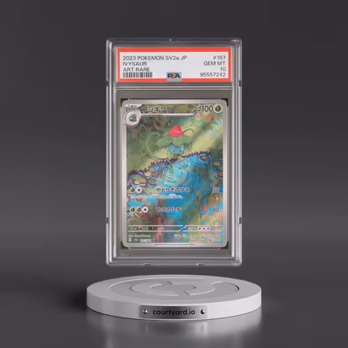 2023 Pokémon Sv2a-Pokemon 151 #167 Ivysaur - Art Rare (PSA 10 GEM MINT)
