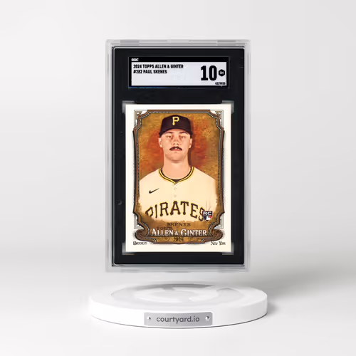 2024 Topps Allen & Ginter #282 Paul Skenes (SGC 10 GEM MINT)
