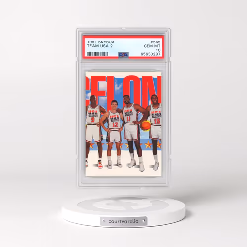 1991 Skybox #545 Team USA 2 (PSA 10 GEM MINT)