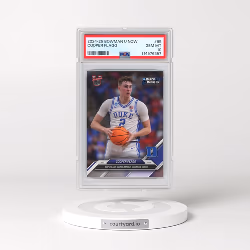 2024-25 Bowman U Now #95 Cooper Flagg (PSA 10 GEM MINT)