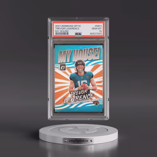2021 Panini Donruss Optic My House! #MH1 Trevor Lawrence (PSA 10 GEM MINT)