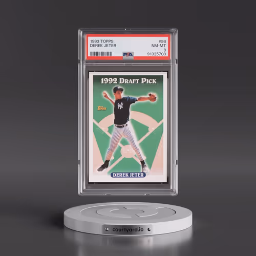 1993 Topps #98 Derek Jeter (PSA 8 NM-MT)