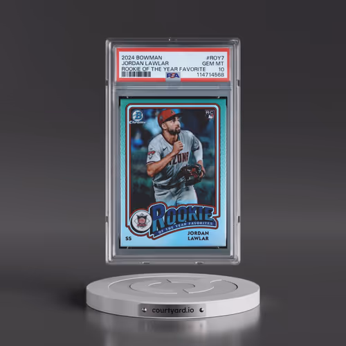 2024 Bowman Rookie of the Year Favorites #ROY7 Jordan Lawlar (PSA 10 GEM MINT)