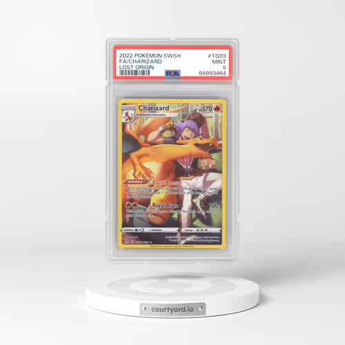 2022 Lost Origin #TG03 Charizard - Character Rare (PSA 9 MINT)
