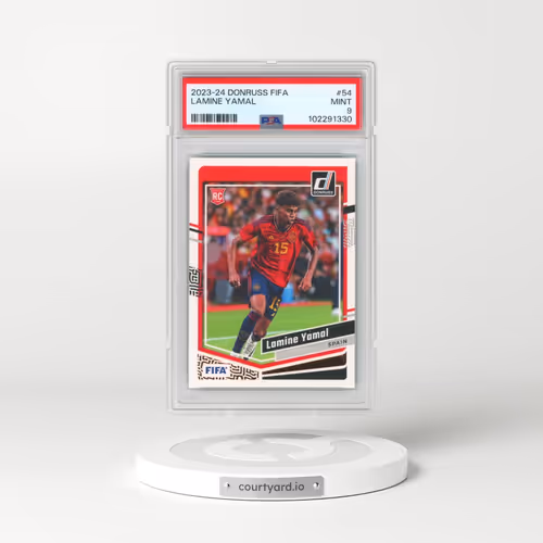 2023-24 Panini Donruss FIFA #54 Lamine Yamal (PSA 9 MINT)