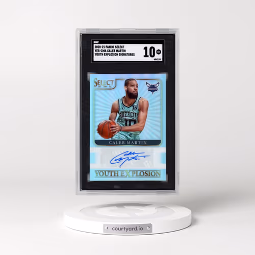 2020 Panini Select #YES-CMA Caleb Martin - Youth Explosion Sigs. (SGC 10 GEM MINT)