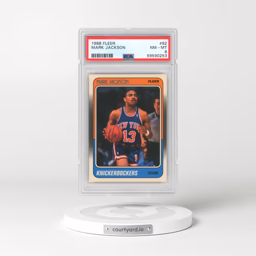 1988 Fleer #82 Mark Jackson (PSA 8 NM-MT)