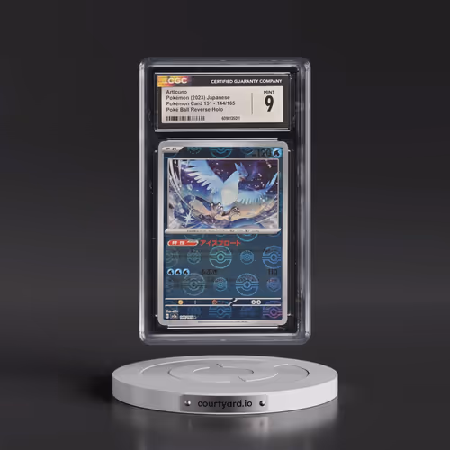 2023 Pokémon Card 151 #144/165 Articuno - Reverse Holo Poké Ball (CGC 9 MINT)