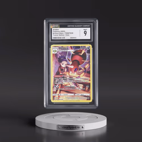 2022 Brilliant Stars #TG09/TG30 Ariados - Trainer Gallery Holo (CGC 9 MINT)