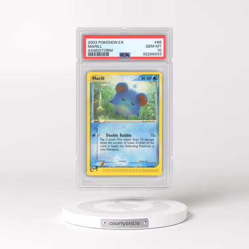 2003 Pokémon EX Sandstorm #68 Marill (PSA 10 GEM MINT)
