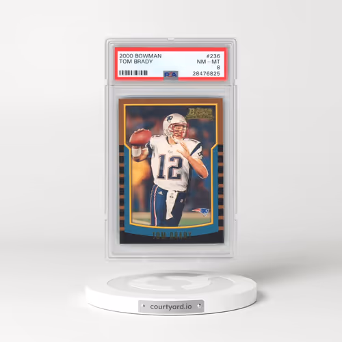 2000 Bowman #236 Tom Brady (PSA 8 NM-MT)