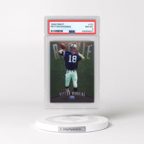 1998 Finest #121 Peyton Manning (PSA 8 NM-MT)