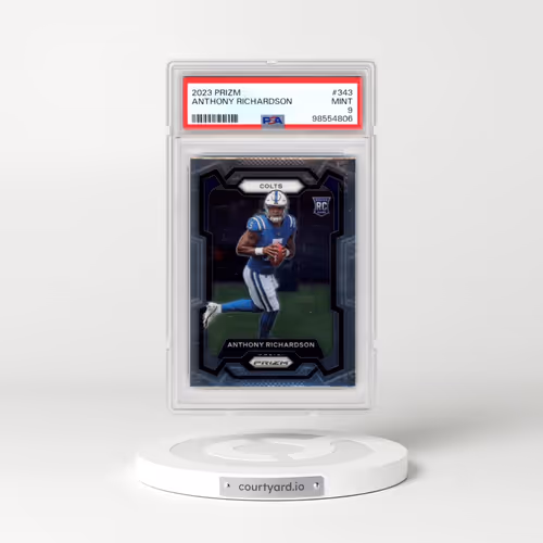 2023 Panini Prizm #343 Anthony Richardson (PSA 9 MINT)