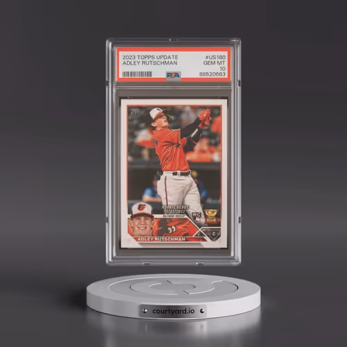 2023 Topps Update #US180 Adley Rutschman (PSA 10 GEM MINT)